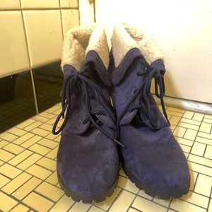 Nautica Navy Wedges— never worn